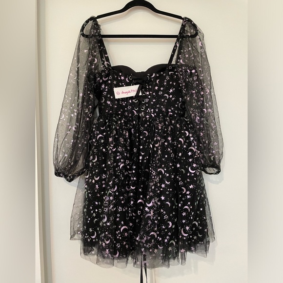 Ava Gowns Celestial Mini Dress - Picture 3 of 6